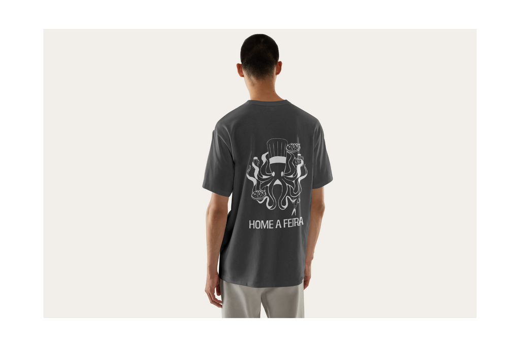 Camiseta Over Size Home a feira